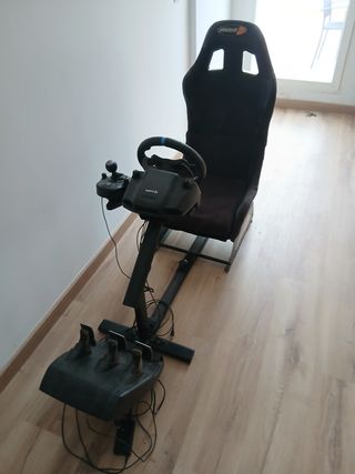 Cockpit Playseat + Volante Logitech G29 con cambio