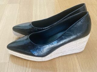 Sandalias de tacón negras