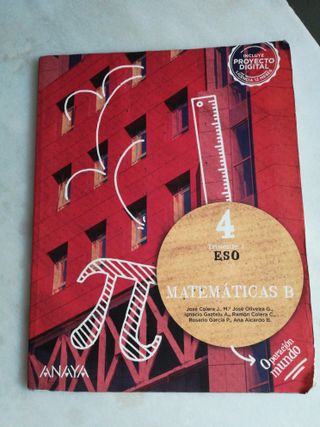 Matemáticas B 4 1 trimestre 