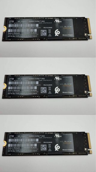 X3 NUOVE WD Black sn850X 2TB + GARANZIA