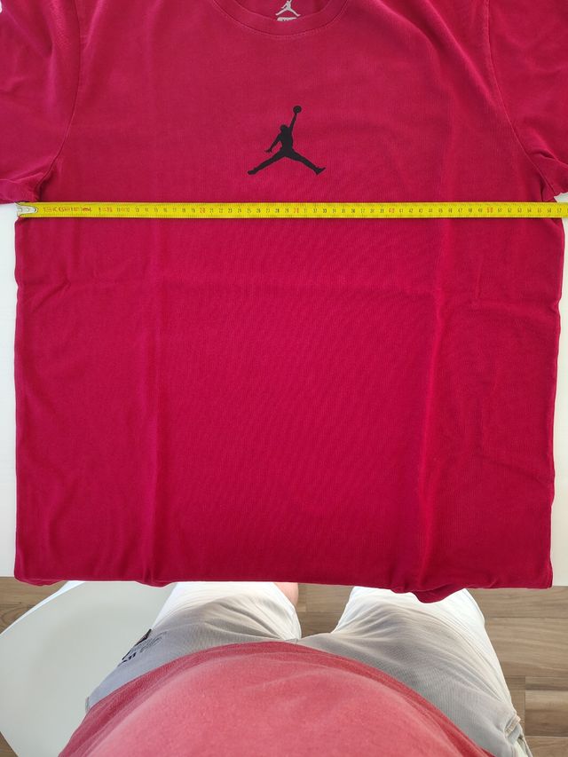 T-shirt Uomo Jordan Rossa Taglia XL