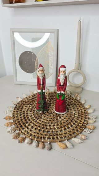 2 Figuras de Papá Noel