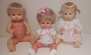 Lote 3 Muñecas Famosa