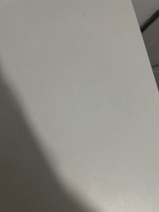 Escritorio blanco/ madera con cajones 