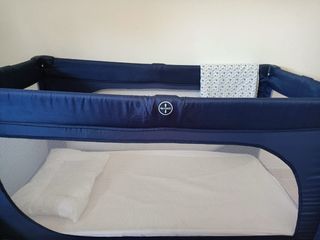 Cuna de viaje Asalvo + colchón + todo lo necesario