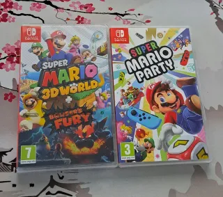 Mario 3D World PRECINTADO y Super Mario Party