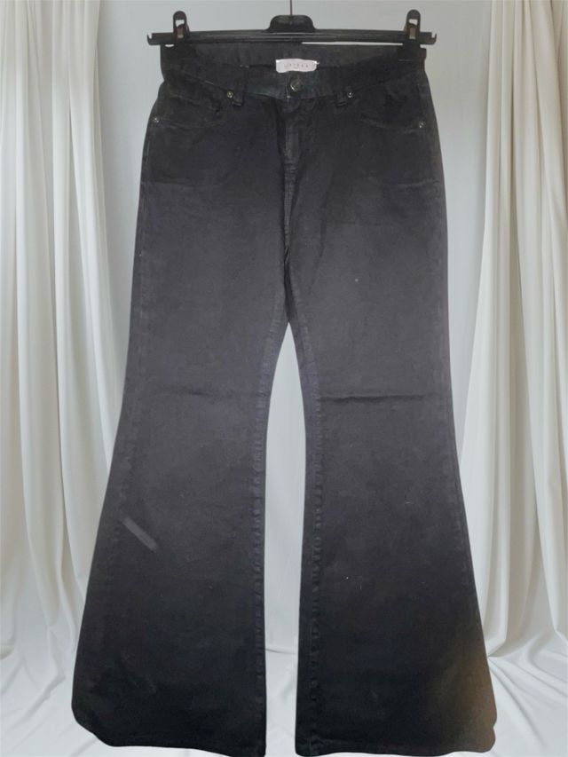 Gaëlle Paris Jeans a zampa neri Tg 27 (40 IT)