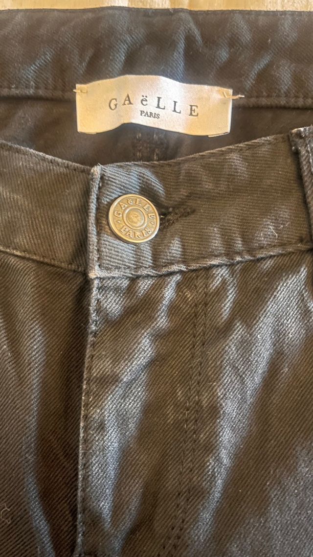 Gaëlle Paris Jeans a zampa neri Tg 27 (40 IT)