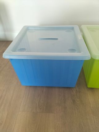 Cajas de almacenamiento de plástico