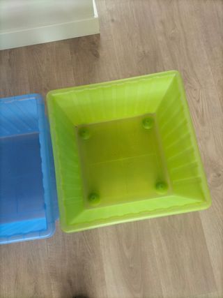 Cajas de almacenamiento de plástico