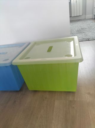 Cajas de almacenamiento de plástico