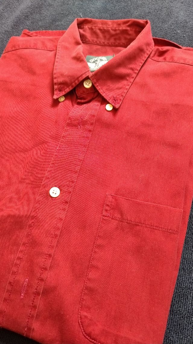 Camicia uomo Dockers rossa