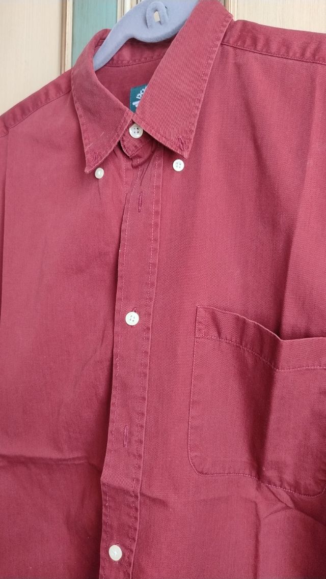 Camicia uomo Dockers rossa