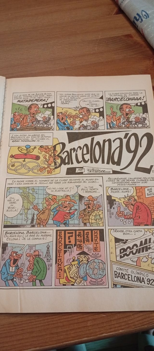 Mortadelo y Filemón Barcelona 92