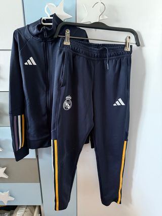 Chándal Real Madrid 128 cm y camiseta