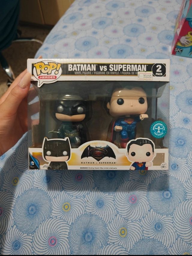Funko Pop Batman vs Superman 2 Pack