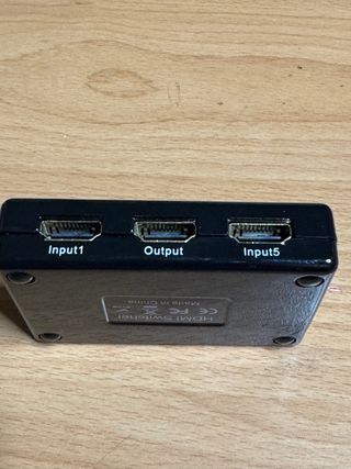 Selector HDMI 5 Entradas 1 Salida