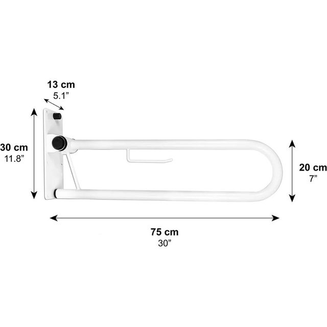 Barras de agarre para baño X4