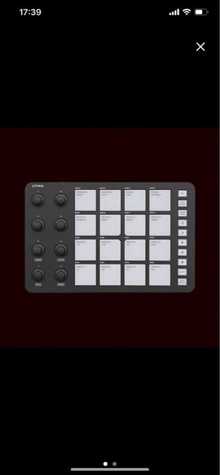 Controlador MIDI M-VAVE Negro