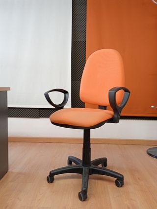 Mesa de despacho y silla de oficina, escritorio 