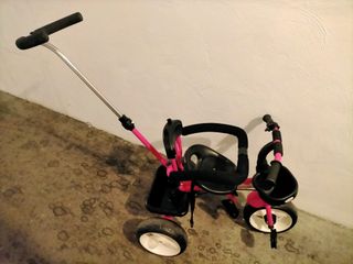 Triciclo Infantil Rosa y Negro