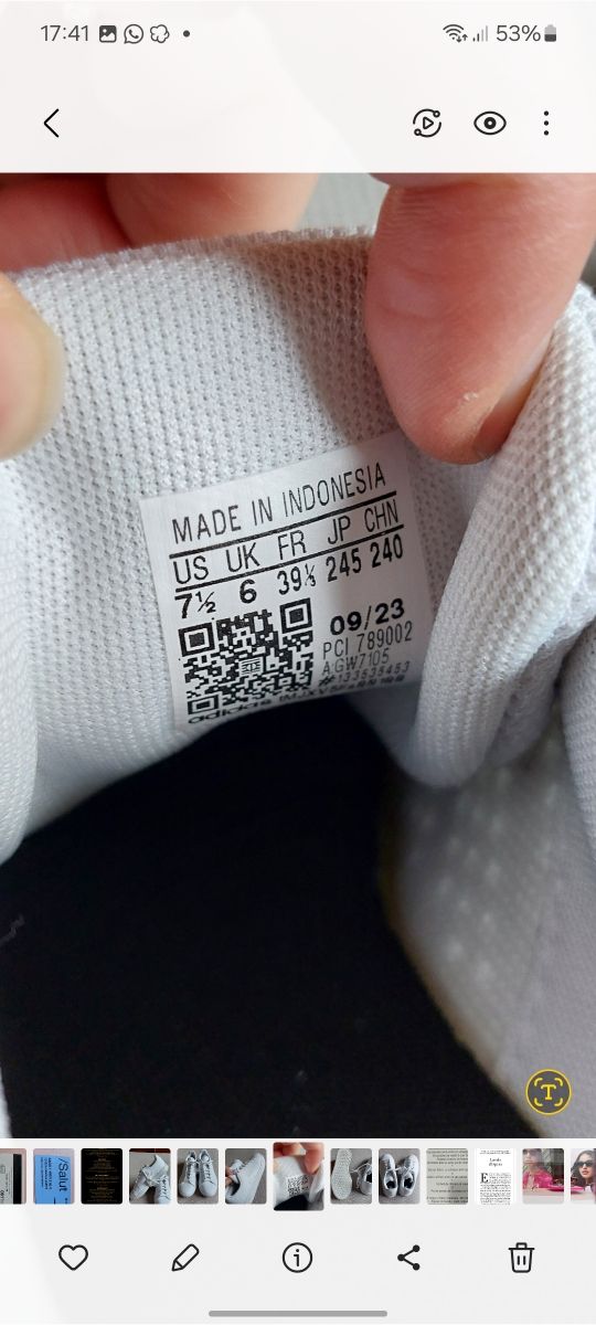 Zapatillas Adidas Blancas