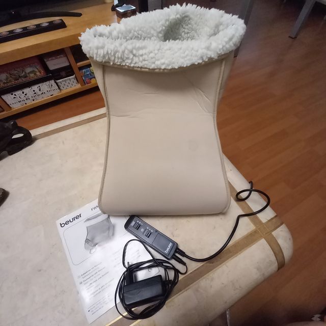 Calentador de pies Beurer con masaje. OFERTON 28€