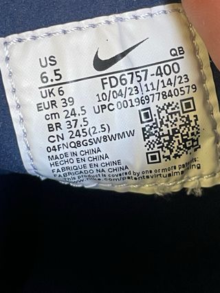 Scarpe Nike Blu Taglia 39