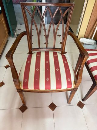 Elegantes sillas de comedor