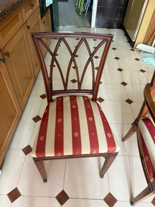 Elegantes sillas de comedor