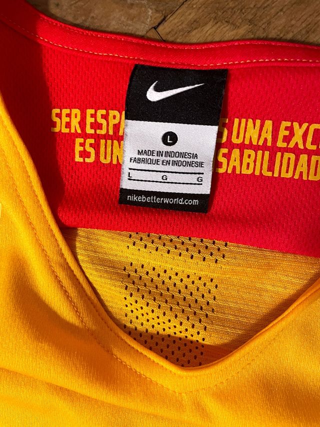 Camiseta Baloncesto España Nike visitante