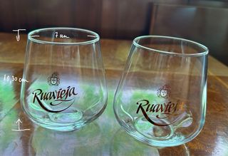 Vasos Ruavieja Grabado Oro