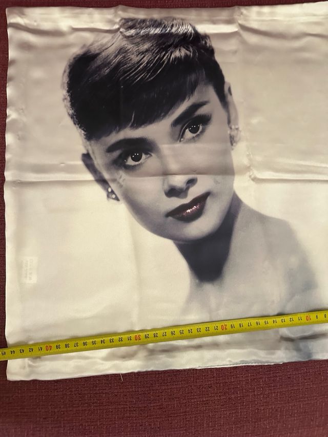 Cojínes Audrey Hepburn Raso