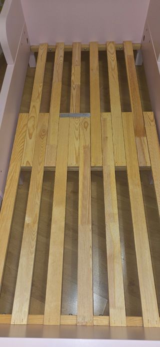 Cama infantil extensible rosa