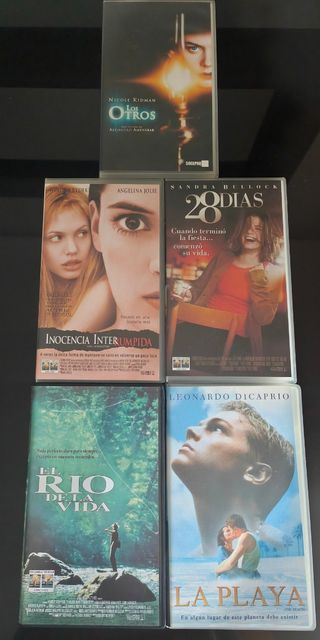 Lote 4 Películas VHS Drama/Suspense