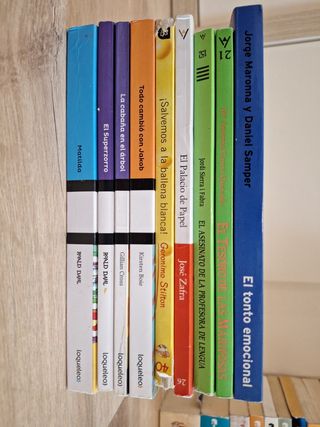 Libros a 3 euros la unidad