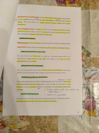 Libros + apuntes Literatura del siglo XIX