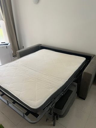 Sofá Cama Matrimonio Gris
