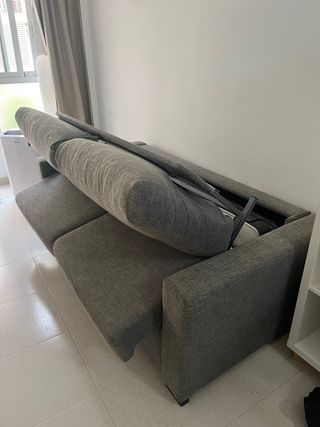 Sofá Cama Matrimonio Gris