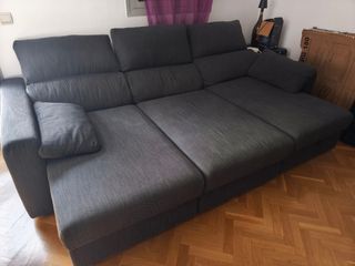Sofá chaise longue ESKILSTUNA color gris antracita