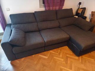 Sofá chaise longue ESKILSTUNA color gris antracita