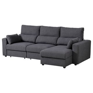 Sofá chaise longue ESKILSTUNA color gris antracita