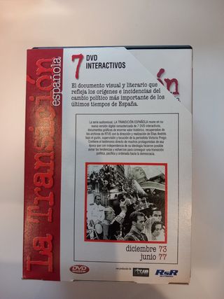 DVD La transizione Spagnola 7 dischi