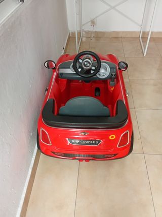 Cochecito infantil rojo Mini Cooper S