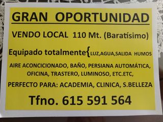 Local 110m² ¡Oportunidad!