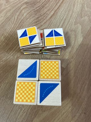 Puzzle educativo de madera