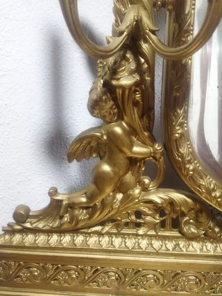 Recibidor Antiguo con Espejo piesa unica baroco