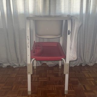 Bañera cambiador para bebé desgastado desplegable