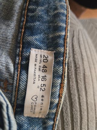 Pantalón vaquero Primark mujer desgastado