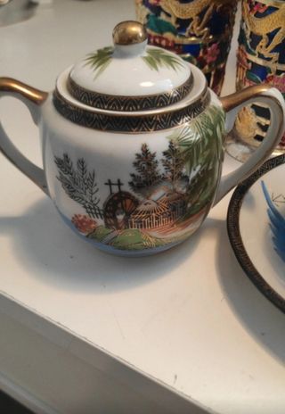 Set da tè stile giapponese anni 60